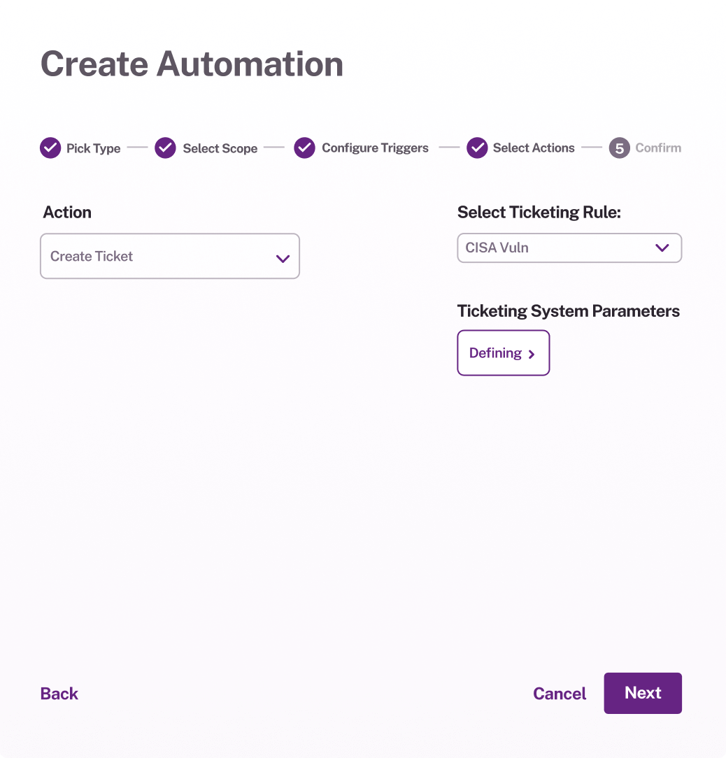 Create Automation