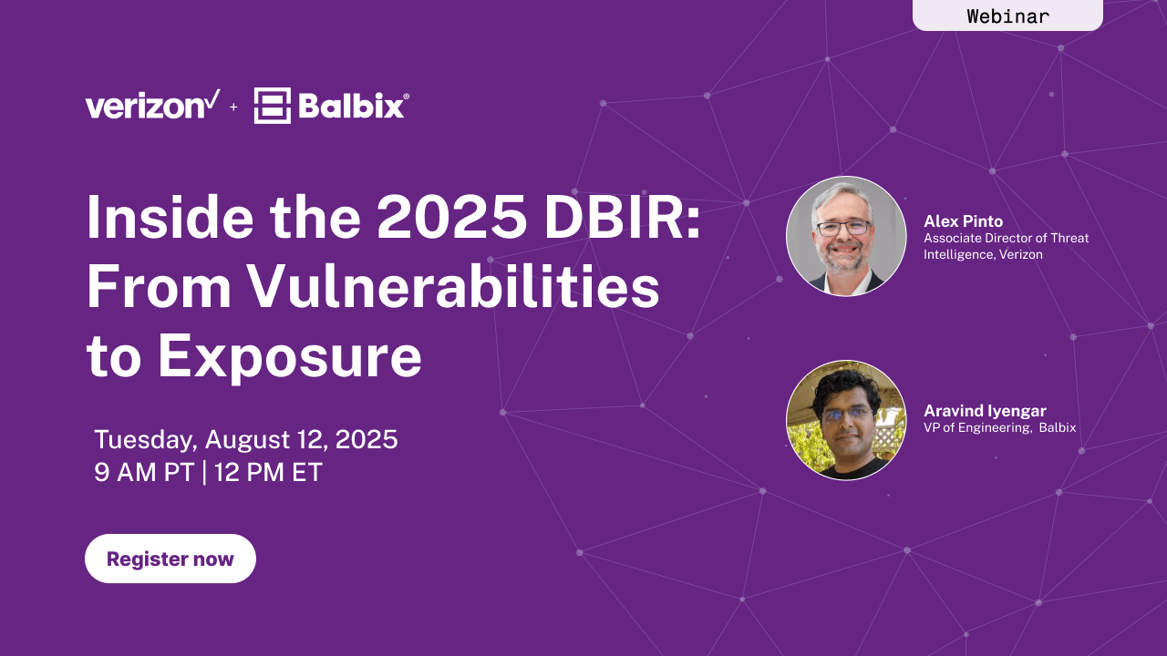 Inside the 2025 DBIR: From Vulnerabilities to Exposure