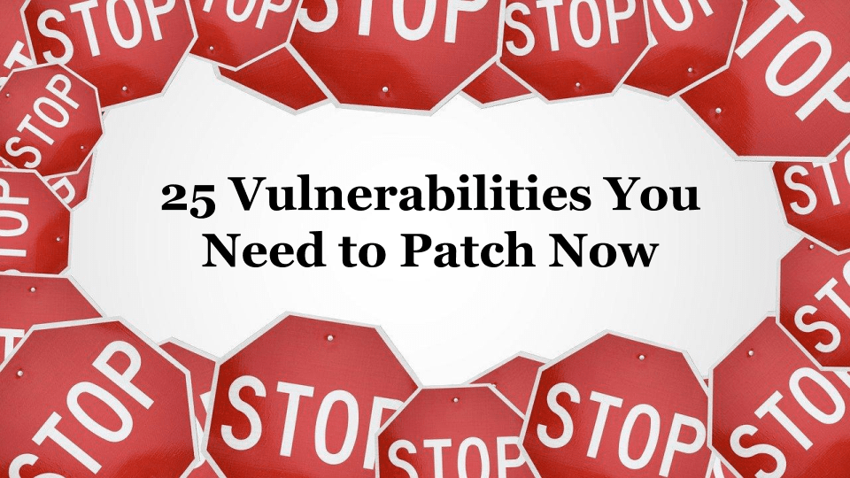 Patching vulns