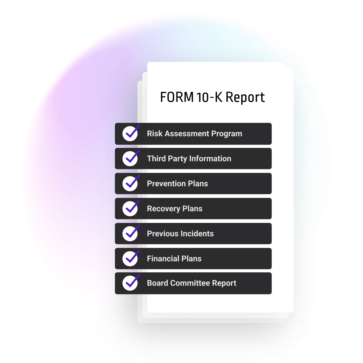 Unpack risk management for 10-K reporting