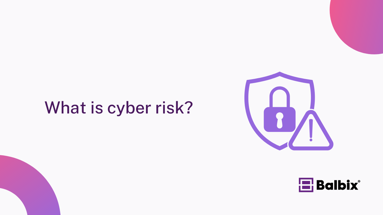 What is cyber risk