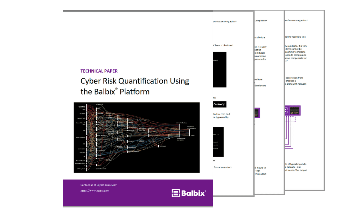 Cyber Risk Quantification Whitepaper
