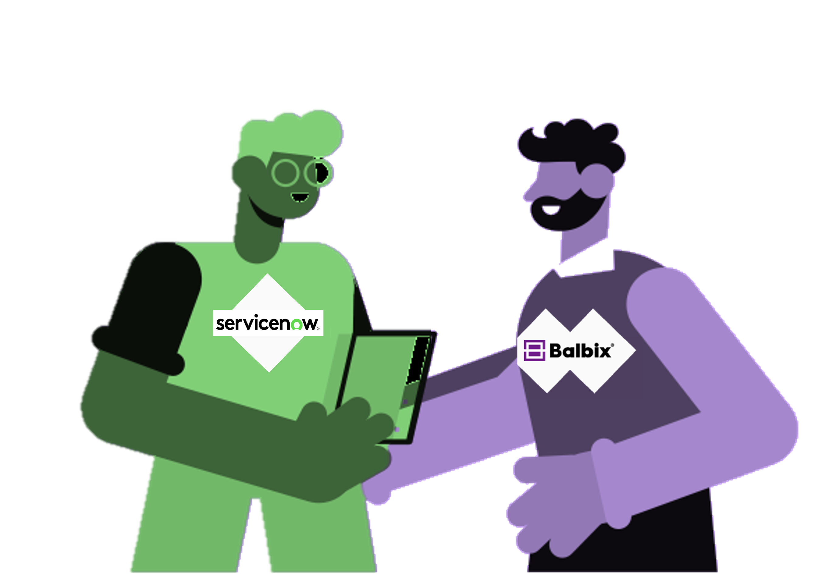 Two supeheroes have become buddies